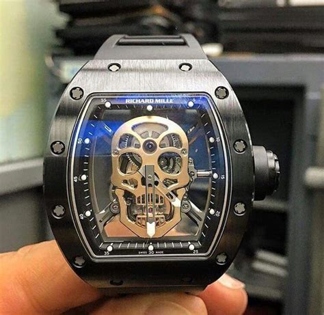 richard mille skeleton watch|richard mille totenkopf.